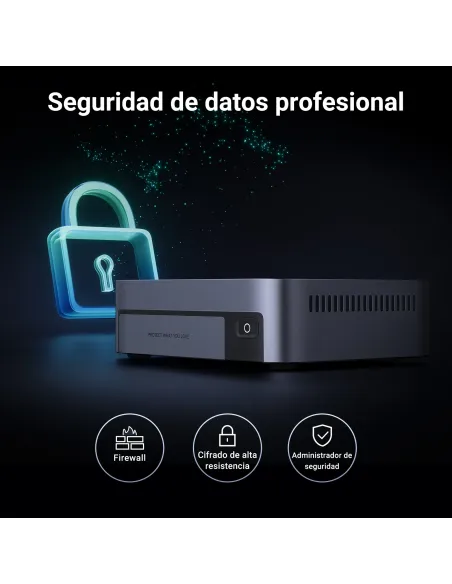 Ugreen DXP480T Plus NAS Escritorio Intel® Core™ i5 8 GB DDR5 Gris