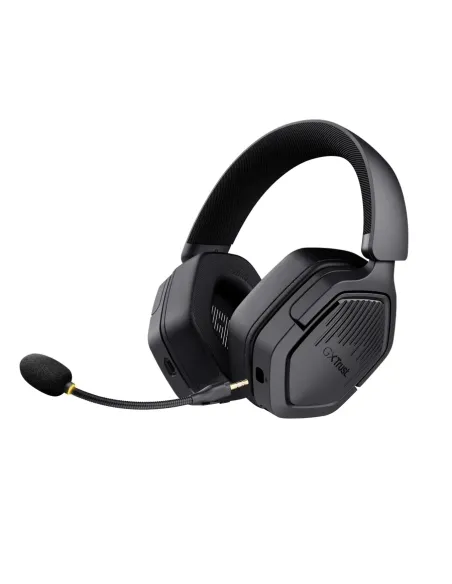 Trust GXT 493PS Carus Auriculares Inalámbrico y alámbrico Diadema Juego Bluetooth Negro