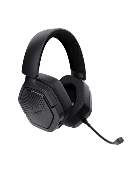 Trust GXT 493PS Carus Auriculares Inalámbrico y alámbrico Diadema Juego Bluetooth Negro