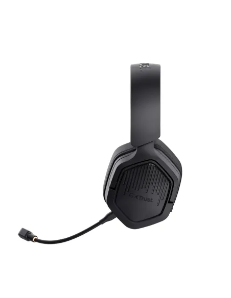 Trust GXT 493PS Carus Auriculares Inalámbrico y alámbrico Diadema Juego Bluetooth Negro