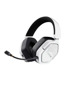 Trust GXT 493PS Carus Auriculares Inalámbrico y alámbrico Diadema Juego Bluetooth Blanco