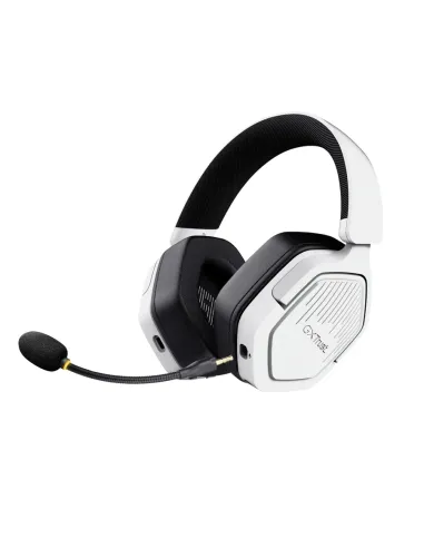 Trust GXT 493PS Carus Auriculares Inalámbrico y alámbrico Diadema Juego Bluetooth Blanco