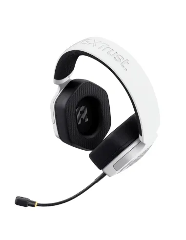 Trust GXT 493PS Carus Auriculares Inalámbrico y alámbrico Diadema Juego Bluetooth Blanco