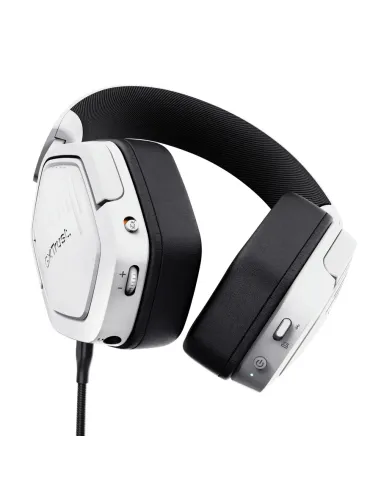 Trust GXT 493PS Carus Auriculares Inalámbrico y alámbrico Diadema Juego Bluetooth Blanco
