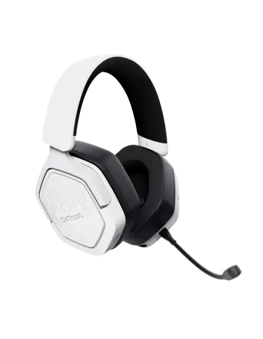 Trust GXT 493PS Carus Auriculares Inalámbrico y alámbrico Diadema Juego Bluetooth Blanco