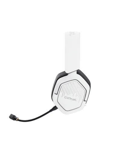 Trust GXT 493PS Carus Auriculares Inalámbrico y alámbrico Diadema Juego Bluetooth Blanco