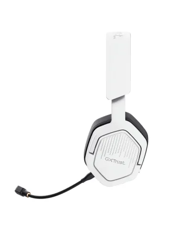 Trust GXT 493PS Carus Auriculares Inalámbrico y alámbrico Diadema Juego Bluetooth Blanco