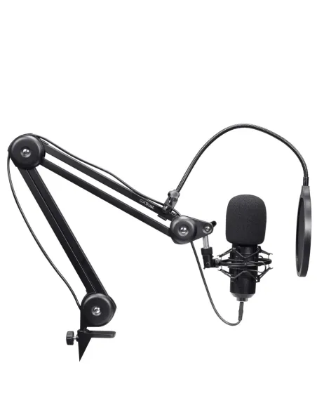 Trust GXT 270 Emita II+ Negro Micrófono para crear podcasts