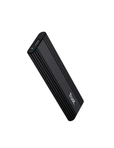 Trust 25806 caja para disco duro externo Caja externa para unidad de estado sólido (SSD) Negro