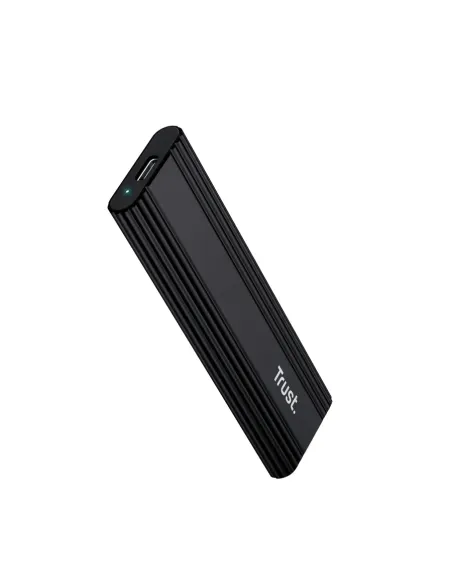 Trust 25806 caja para disco duro externo Caja externa para unidad de estado sólido (SSD) Negro