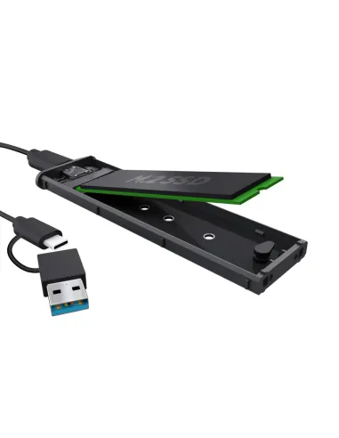 Trust 25806 caja para disco duro externo Caja externa para unidad de estado sólido (SSD) Negro
