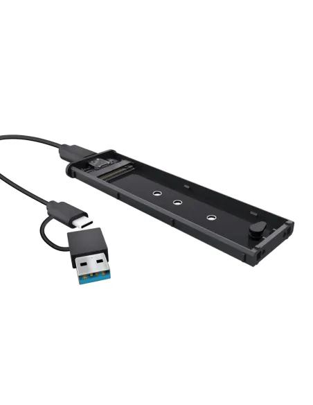 Trust 25806 caja para disco duro externo Caja externa para unidad de estado sólido (SSD) Negro