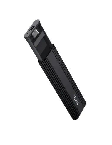 Trust 25806 caja para disco duro externo Caja externa para unidad de estado sólido (SSD) Negro