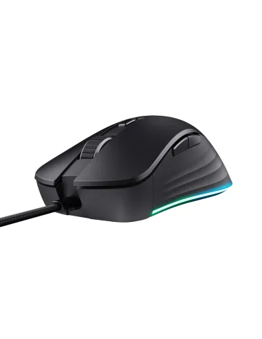 Trust GXT924 YBAR+ ratón Juego Mano derecha USB tipo A Óptico 25600 DPI