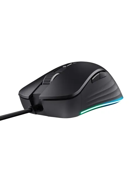 Trust GXT924 YBAR+ ratón Juego Mano derecha USB tipo A Óptico 25600 DPI