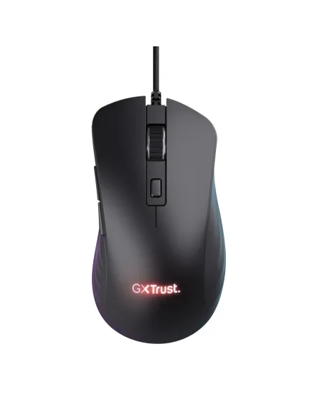 Trust GXT924 YBAR+ ratón Juego Mano derecha USB tipo A Óptico 25600 DPI