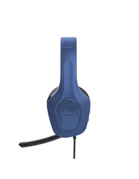 Trust GXT 415B Zirox Auriculares Alámbrico Diadema Juego Azul