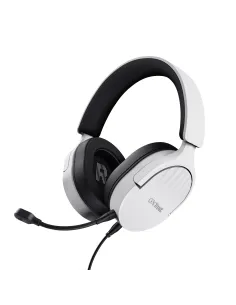 Trust GXT 489W FAYZO Auriculares Alámbrico Diadema Juego Negro, Blanco 2