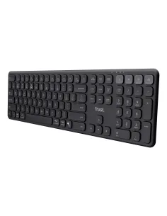 Trust Vaiya teclado Hogar   Oficina RF Wireless + Bluetooth Español Negro