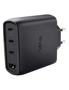 Trust Maxo 65W Universal Negro Corriente alterna Carga rápida Interior