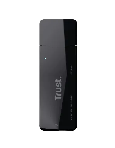 Trust NANGA lector de tarjeta USB 3.2 Gen 1 (3.1 Gen 1) Type-A Negro