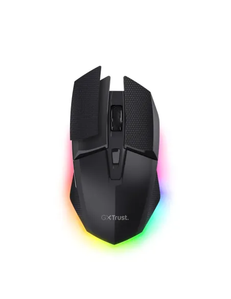 Trust GXT 122 Felox+ ratón Juego Mano derecha RF Wireless + Bluetooth Óptico 10000 DPI