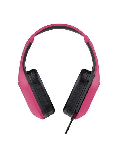 Trust GXT 415P Zirox Auriculares Alámbrico Diadema Juego Rosa