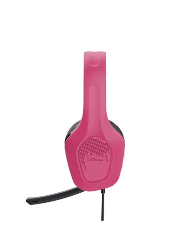 Trust GXT 415P Zirox Auriculares Alámbrico Diadema Juego Rosa