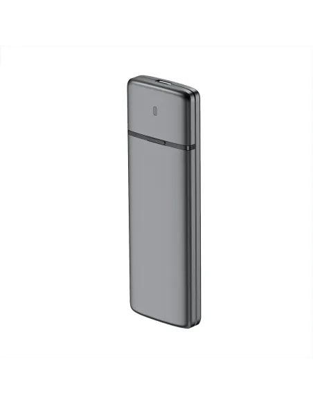 AISENS Caja Externa M.2 (NGFF) ASM2-002G SATA NVME a USB3.1 USB3.2 GEN2, Gris