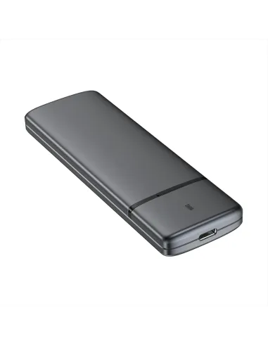 AISENS Caja Externa M.2 (NGFF) ASM2-002G SATA NVME a USB3.1 USB3.2 GEN2, Gris