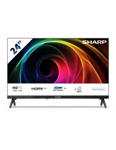 Sharp 24HA1205E Televisor 61 cm (24") HD Negro