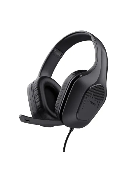 Trust GXT 417 Zirox Auriculares Alámbrico Diadema Juego Negro
