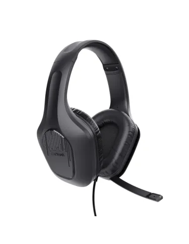 Trust GXT 417 Zirox Auriculares Alámbrico Diadema Juego Negro