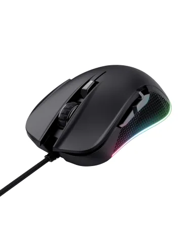 Trust GXT 922 YBAR ratón Juego Mano derecha USB tipo A Óptico 7200 DPI