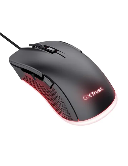 Trust GXT 922 YBAR ratón Juego Mano derecha USB tipo A Óptico 7200 DPI