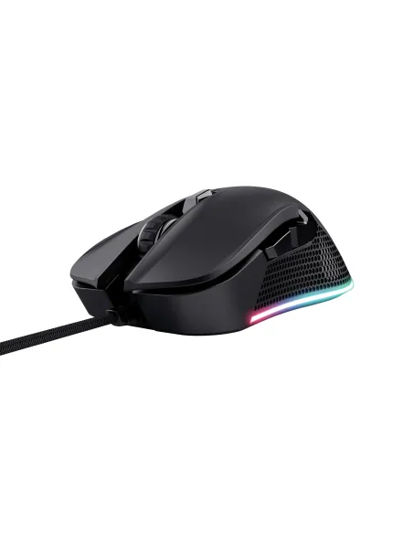 Trust GXT 922 YBAR ratón Juego Mano derecha USB tipo A Óptico 7200 DPI