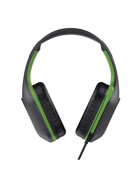 Trust GXT 415X ZIROX Auriculares Alámbrico Diadema Juego Negro, Verde