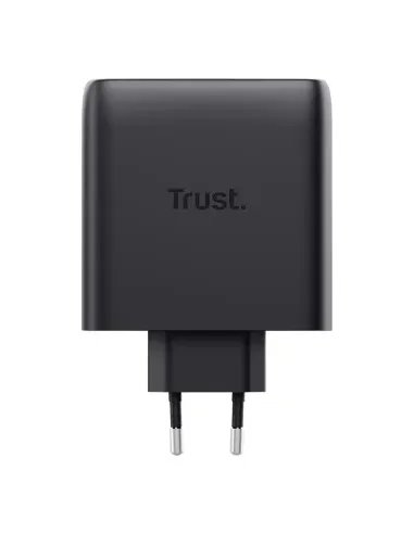 Trust Maxo Cargador GaN USB-C de 2 puertos de 100 W - Blanco