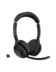Jabra Evolve2 55 Auriculares Inalámbrico Diadema Oficina Centro de llamadas USB Tipo C Bluetooth Base de carga