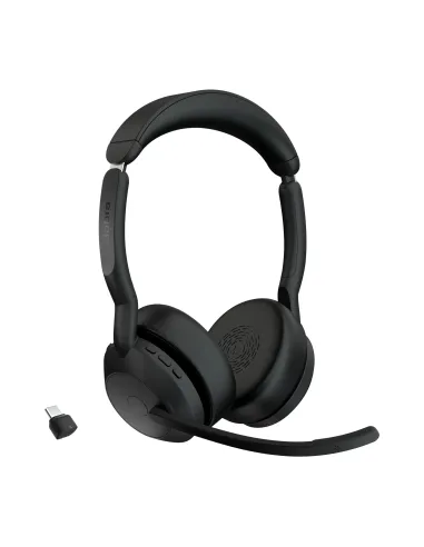 Jabra Evolve2 55 Auriculares Inalámbrico Diadema Oficina Centro de llamadas USB Tipo C Bluetooth Base de carga