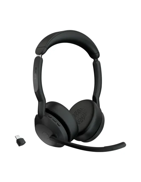 Jabra Evolve2 55 Auriculares Inalámbrico Diadema Oficina Centro de llamadas USB Tipo C Bluetooth Base de carga