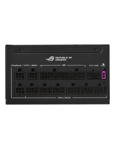 ASUS ROG -STRIX-1200P-GAMING unidad de fuente de alimentación 1200 W 20+4 pin ATX ATX Negro