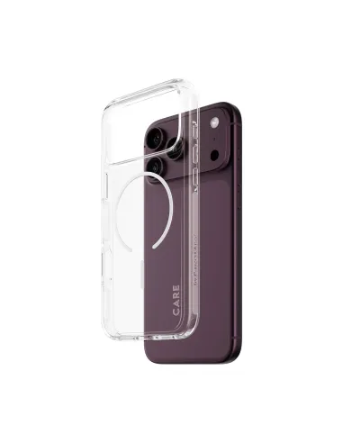 PanzerGlass CARE™ by ® Urban Explorer Case Transparent w. White Magsafe iPhone 18 Pro Max | 17 Pro Max funda para teléfono