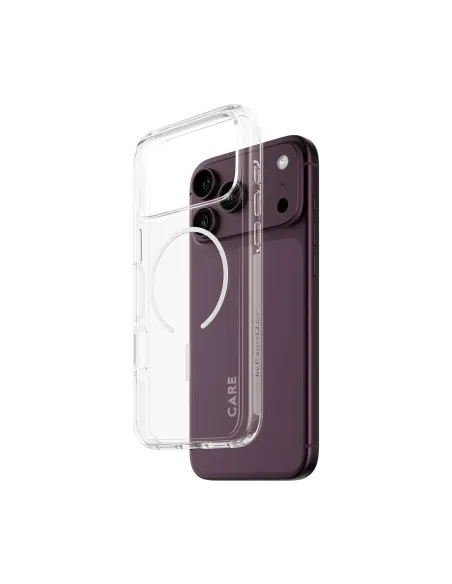 PanzerGlass CARE™ by ® Urban Explorer Case Transparent w. White Magsafe iPhone 18 Pro Max | 17 Pro Max funda para teléfono