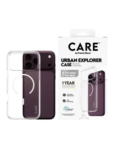 PanzerGlass CARE™ by ® Urban Explorer Case Transparent w. White Magsafe iPhone 18 Pro Max | 17 Pro Max funda para teléfono 2