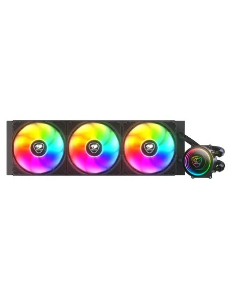 COUGAR CGR-PSDELRGB-B-360 Procesador Sistema de refrigeración líquida todo en uno 12 cm Negro