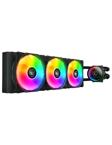 COUGAR CGR-PSDELRGB-B-360 Procesador Sistema de refrigeración líquida todo en uno 12 cm Negro