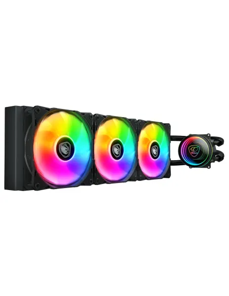 COUGAR CGR-PSDELRGB-B-360 Procesador Sistema de refrigeración líquida todo en uno 12 cm Negro