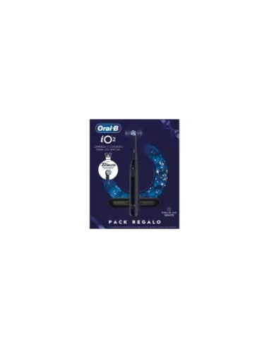 Cepillo Dental Braun Oral-B iO 2/ Incluye 2 Recambios/ Negro