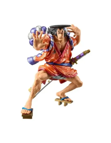 Figura banpresto one piece king of artist kouzuki oden special ver. 17cm